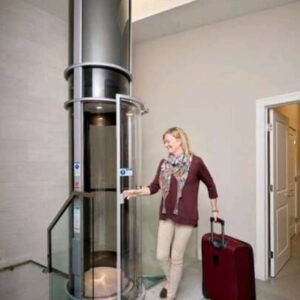 Round Elevator Capsule Lift