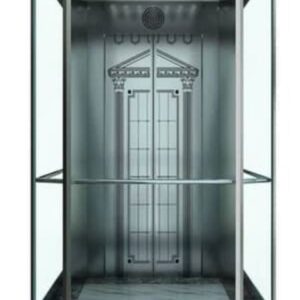 Polished Passenger Capsule Lift