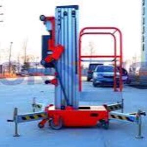 Electric mast lift