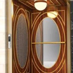 Wooden Elevator Passenger Cabin