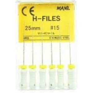 Endodontic H File mani