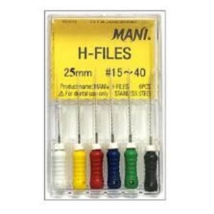 Mani H hand file dental