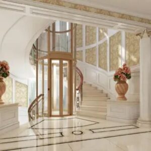 Capsule lift elevator system by home lift elevator