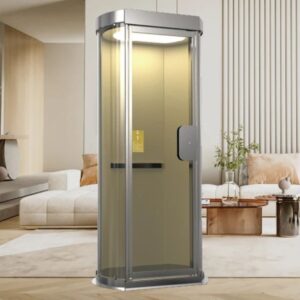 Round Glass elevator lift of home lift elevator
