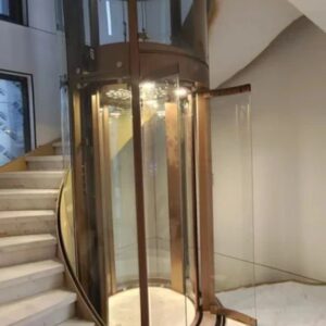 Full Round Compact Home Lift by Home Lift Elevator