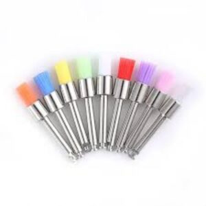 Colorful dental Prophy brush