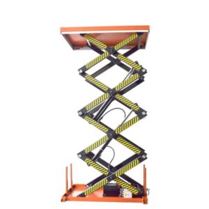 Height scissor lift by home lift elevator