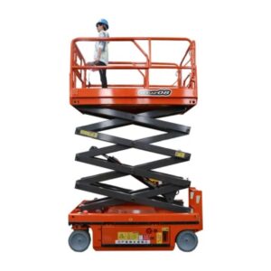 Electric powered scissor lift by home lift elevator