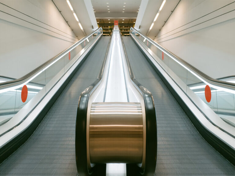 Outdoor Slide Walk Airport