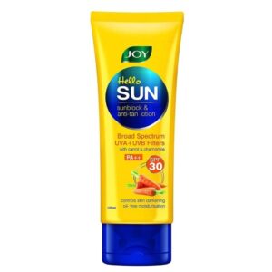 JOY HELLO SUN SUNBLOCK & ANTI-TAN LOTION SPF30 (120ml)