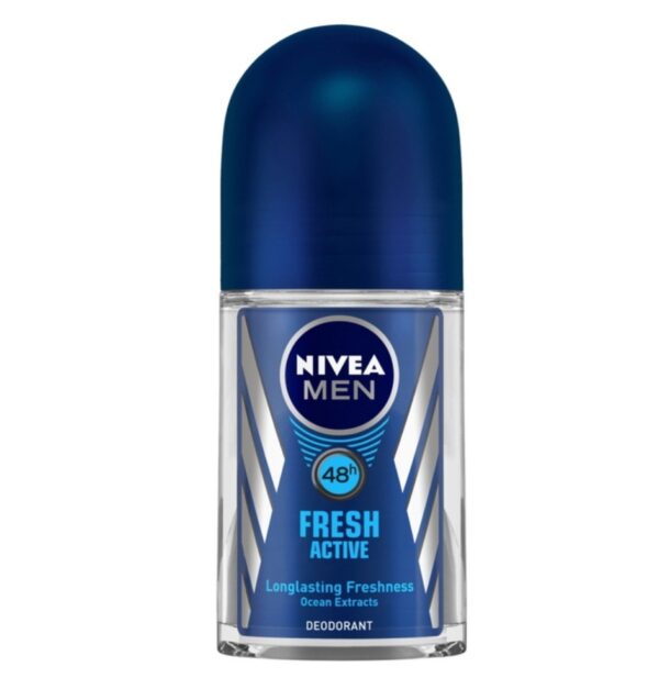 NIVEA MEN FRESH ACTIVE ROLL ON (50ml)