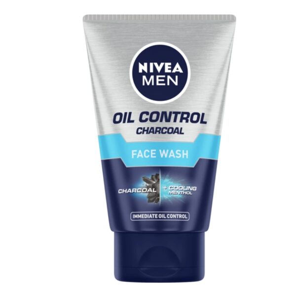 NIVEA MEN OIL CONTROL CHARCOAL FACE WASH (100g)