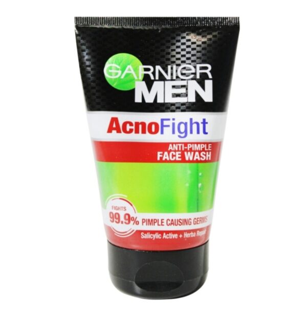 GARNIER MEN ACNO FIGHT ANTI-PIMPLE FACE WASH (100g)