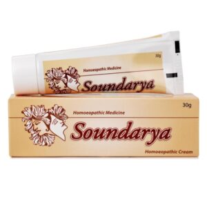 BBP SOUNDARYA CREAM FOR PIMPLES, FRECKLES, BLACK HEADS SPOTS, PITTING ,SCARS, SUN BURN & ROUGH SKIN (30g)
