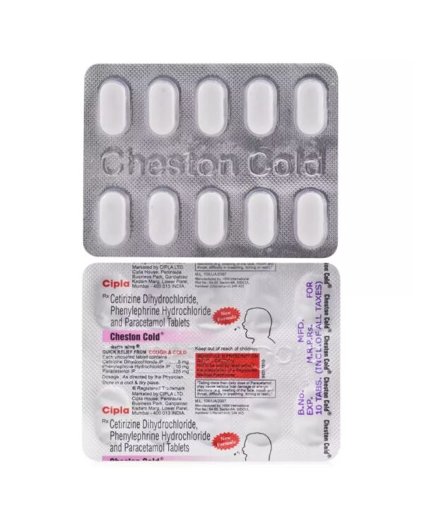 CHESTON COLD TABLET (10 Tablets)