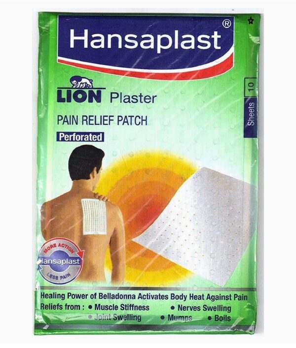 HANSAPLAST BELLADONNA PLASTER (10 SHEET)