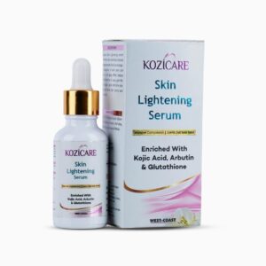 KOZICARE SKIN WHITENING SERUM ENRICHED WITH KOJIC ACID- ARBUTIN- GLUTATHIONE (30ml)
