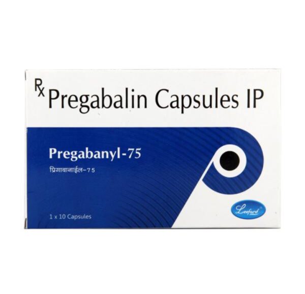 LEEFORD PREGABALIN 75mg CAPSULE (10 Capsules)