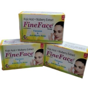 FINEFACE SOAP PACK OF 3 (75g EACH)