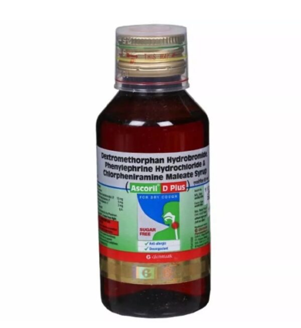 ASCORIL D PLUS SUGAR FREE SYRUP (100ml)