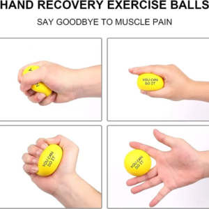 Squeezable relief ball