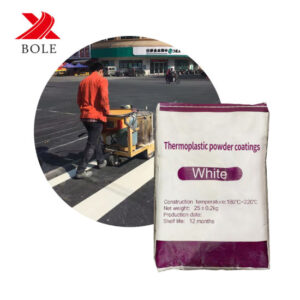 Thermoplastic paint for city Road