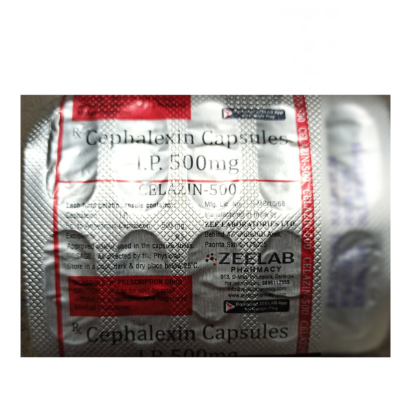 CELAZIN-500 CAPSULES (10 Capsules)