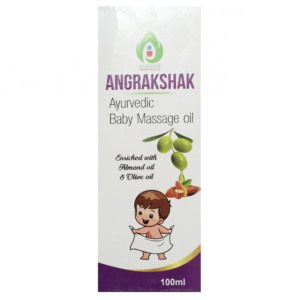 AGROSAF ANGRAKSHAK AYURVEDIC BABY MASSAGE OIL (100ml)