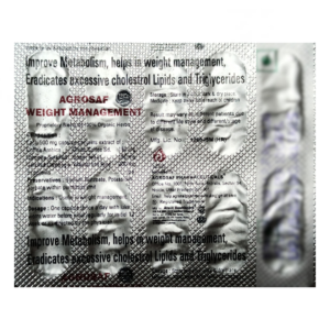 AGROSAF WEIGHT MANAGEMENT CAPSULE (10 Capsules)
