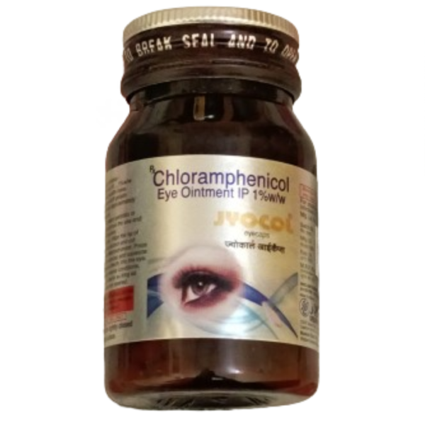 CHLORAMPHENICOL JYOCOL EYE OINTMENT IP 1% w/w (50 EYECAPS)
