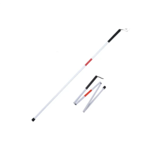 Portable walking stick for visual impaired