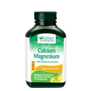 Adrien Gagnon Calcium-Magnesium with VitaminD-Zinc
