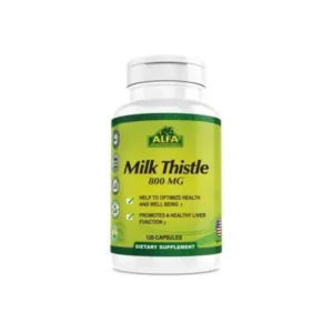 Alfa Vitamins Milk Thistle 800Mg 120 Caps