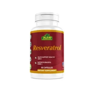 Alfa Vitamins Resveratol Extract 500Mg 60Caps