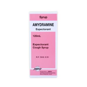 Amydramine Expectorant Syrup 120ml Bottle