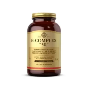 B-Complex With Vitamin-C  50 100Caps Solgar