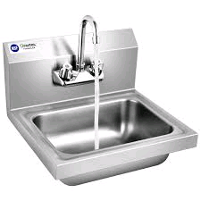 Stainless Steel Wall Mounted Sink