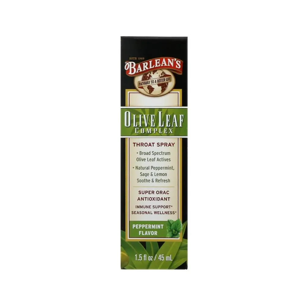 Barleans Olive Leaf Complex Throat Spray