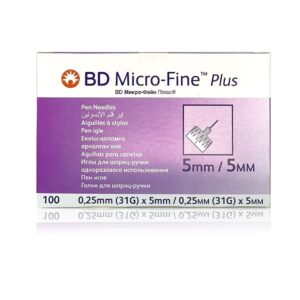 BD Micro-Fine Plus Insulin Pen Needles 31G x 5 mm 100?s