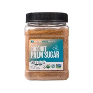 BetterBody Foods Organic Coconut Palm Sugar