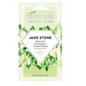 Bielenda CRYSTAL GLOW JADE STONE - moisturizing and smoothing mask, net weight: 8 g