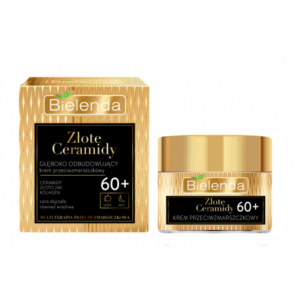 Bielenda GOLD CERAMIDS - deeply restorative anti-wrinkle cream 60+ day/night, 50 ml capacity