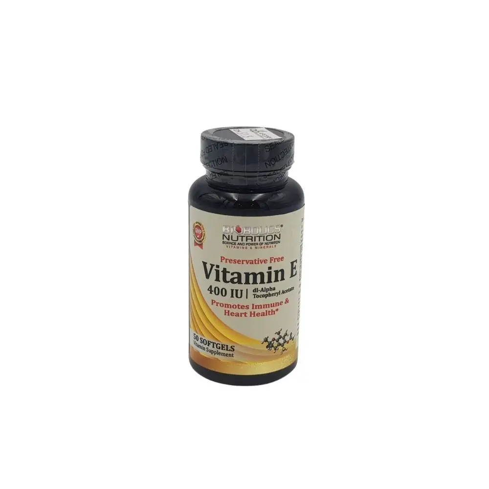 Biobolics Nutrition Vitamin E 400 IU Di-Alpha