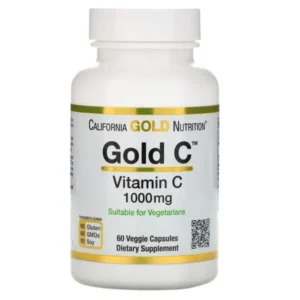 California Gold Nutrition Vitamin C 1000mg ? 60 Capsules ?