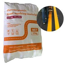 Glow in the dark hot melt road marking paint