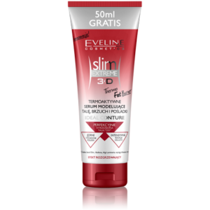 Eveline Slim Extreme 3D - thermo-active serum for shaping waist, abdomen and buttocks, 250 ml.