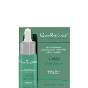 Glow Radiance Folikle Hair Serum 30ml X 2 pcs