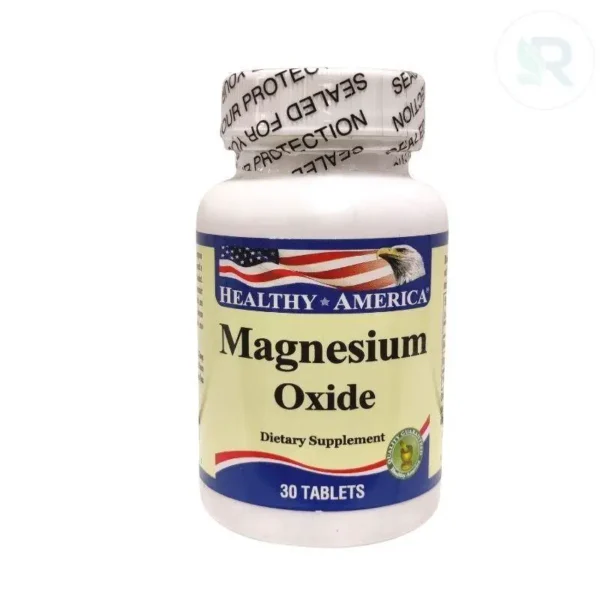 Healthy America Magnesium Oxide ? 30 Tablets