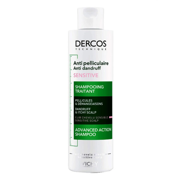 Vichy Dercos Anti Dandruff Shampoo For Sensitive Scalp 200ml