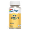 Solaray? Iron Citrate 25 mg Veg Capsules 60's